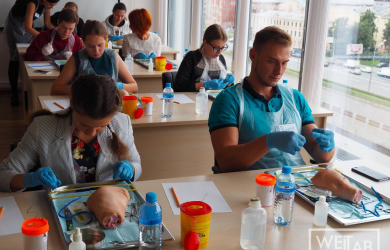 В WETLAB прошел очередной курс Стартовые хирургические манипуляции Образовательный центр WETLAB | В WETLAB прошел очередной курс Стартовые хирургические манипуляции