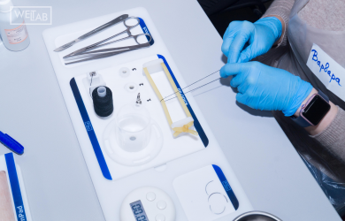 В WETLAB впервые прошёл курс Стартовые хирургические манипуляции в Москве Образовательный центр WETLAB | В WETLAB впервые прошёл курс Стартовые хирургические манипуляции в Москве