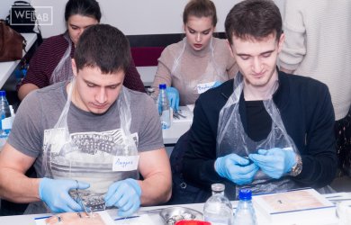 В WETLAB впервые прошёл курс Стартовые хирургические манипуляции в Москве Образовательный центр WETLAB | В WETLAB впервые прошёл курс Стартовые хирургические манипуляции в Москве