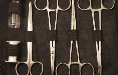 A set of surgical instruments Образовательный центр WETLAB | A set of surgical instruments