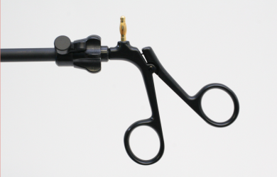 Handle of endovideososurgical instrument with connector for EHC Образовательный центр WETLAB | Handle of endovideososurgical instrument with connector for EHC