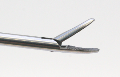 Working parts of the endovideosurgical needle holder Образовательный центр WETLAB | Working parts of the endovideosurgical needle holder