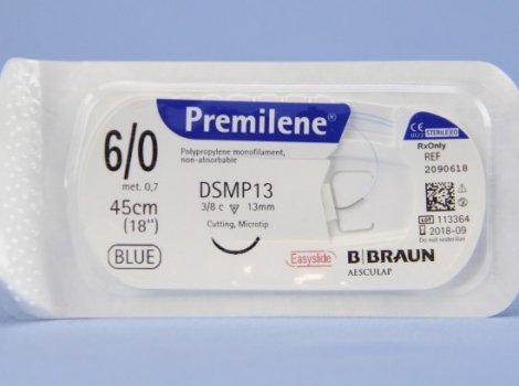 Образовательный центр WETLAB | Premilene - monofilament non-absorbable suture material