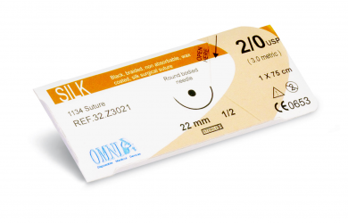 Silk Surgical USP 2/0 EP (Metric) 3.0 Образовательный центр WETLAB | Silk Surgical USP 2/0 EP (Metric) 3.0
