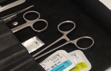 Набор хирургических инструментов WETLAB - Чёрный Образовательный центр WETLAB | Набор хирургических инструментов WETLAB - Чёрный